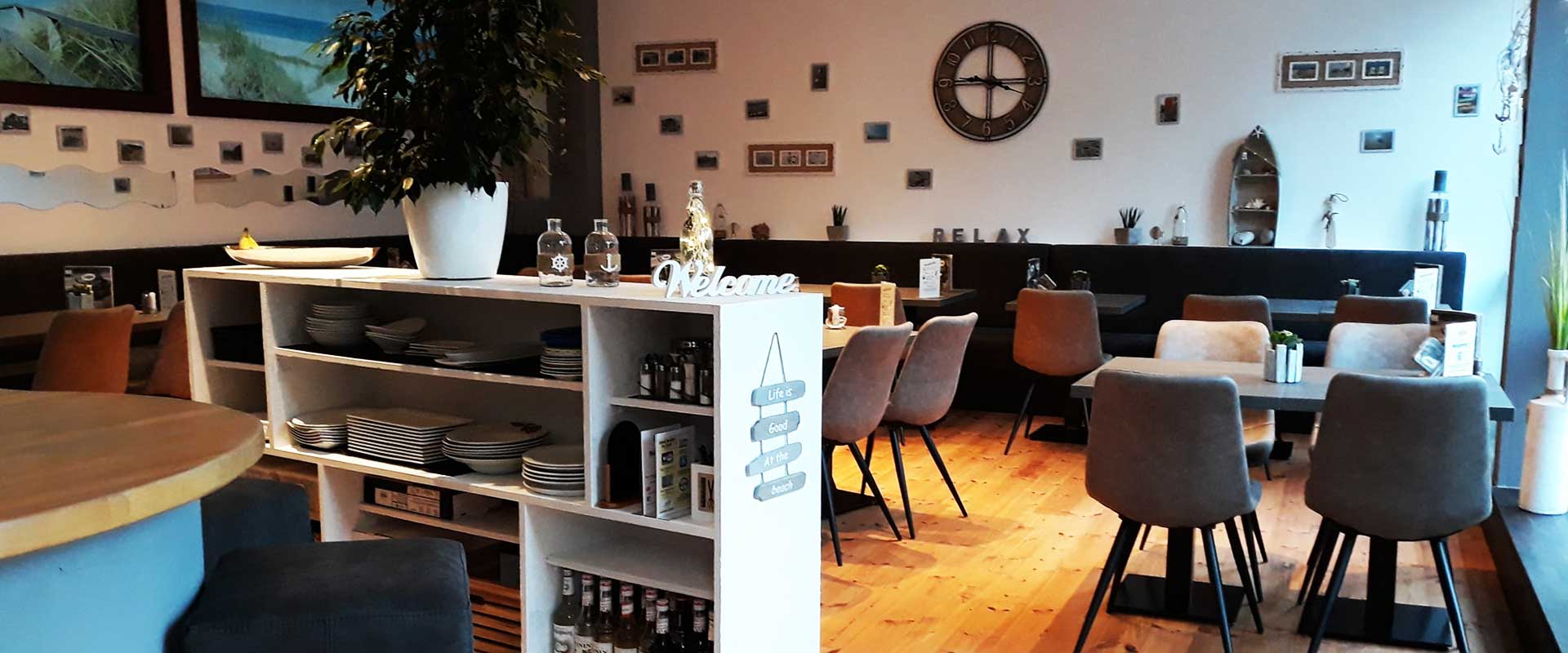 Der Innenbereich vom Café bagett - Deine Baguetterie in Heinsberg.